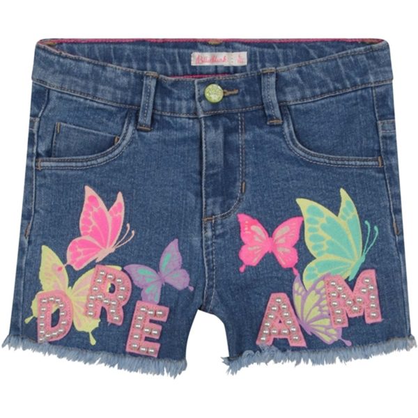 Billieblush Denim Shorts Double Stone Bleach Cheap