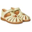 Angulus Hjerte Sandal M. Velcrolukning Lysegul Lysegul Glitter Online Sale