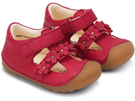 Bundgaard Petit Summer Flower Sandal Red WS Sale