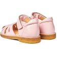 Angulus Sandal M. Velcrolukning Peach Peach Glitter Hot on Sale