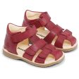 Bundgaard Shea Sandal Dark Red WS Cheap