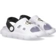 Calvin Klein Comfy Sandal White Black For Cheap