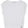 Calvin Klein Movement Label T-Shirt Bright White Fashion