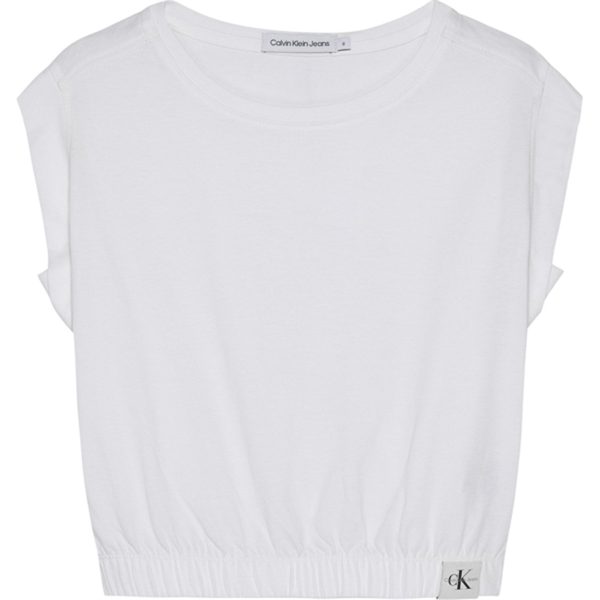 Calvin Klein Movement Label T-Shirt Bright White Fashion