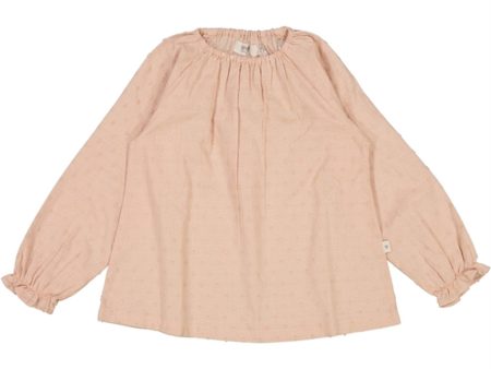 Wheat Tan Nicoline Bluse For Cheap