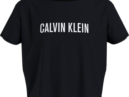 Calvin Klein Cropped T-shirt Pvh Black Fashion