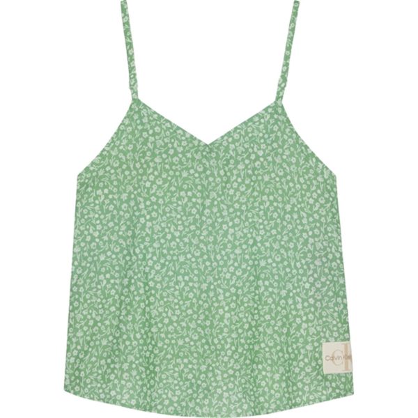 Calvin Klein Flower Aop Top Flower Aop Hot on Sale