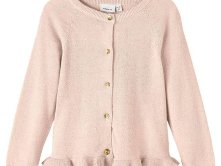 Name it Créme De Pêche Fenise Strik Cardigan Online Hot Sale