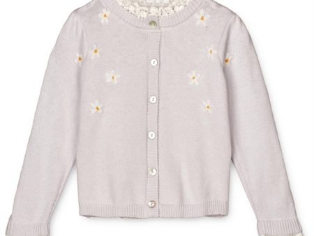 Fliink Lavender Daisy Strik Cardigan Sale