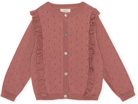 Konges Sløjd Burlwood Luella Strik Frill Cardigan Fashion