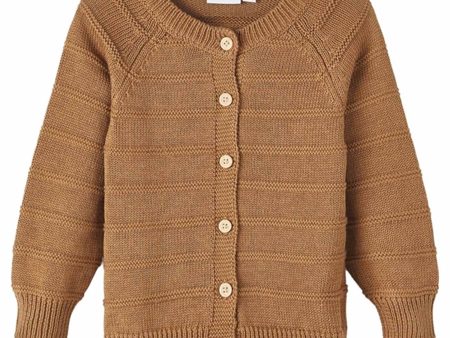 Name it Toasted Coconut Bolan Strik Cardigan Fashion