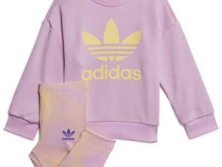 adidas Bliss Lilac Sweat Set Online Hot Sale