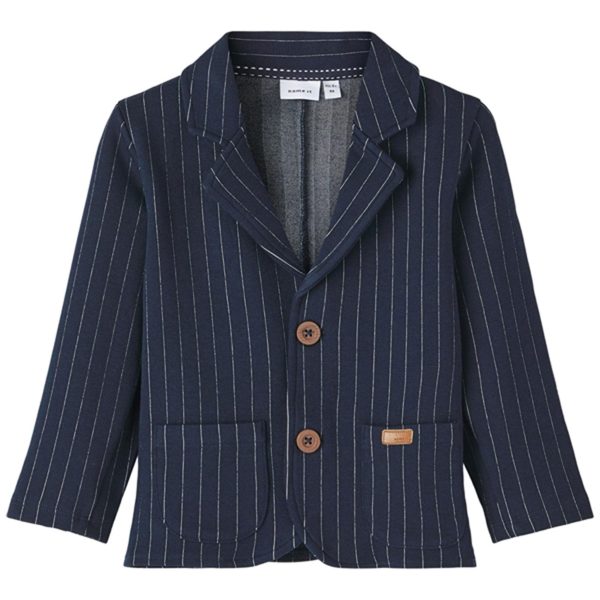 Name it Dark Sapphire Franklin Stripe Sweat Blazer Online Sale