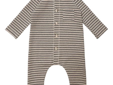 Huttelihut Cottey Baby Heldragt Stripes Camel Navy Sale