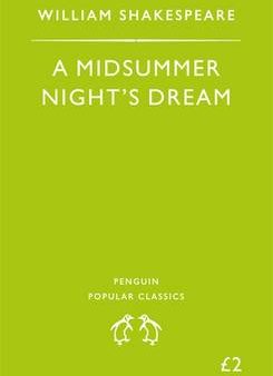 William Shakespeare: A Midsummer Night s Dream [1994] paperback Online